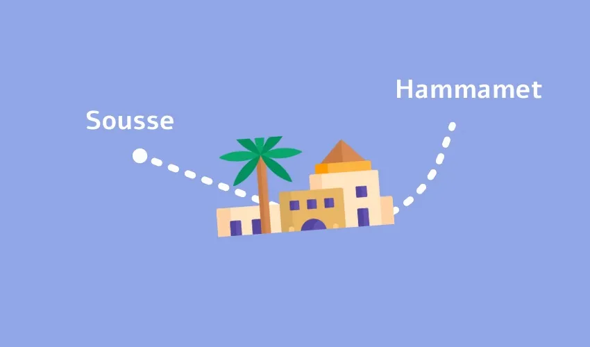 De Sousse à Hammamet