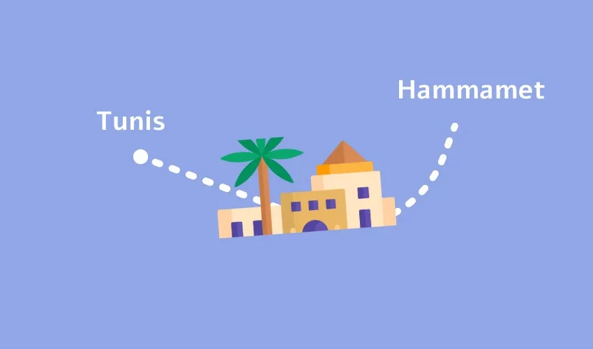 De Tunis à Hammamet