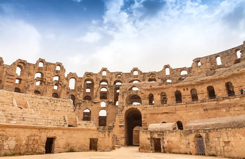 El Jem, à 150 Km au sud de Hammamet