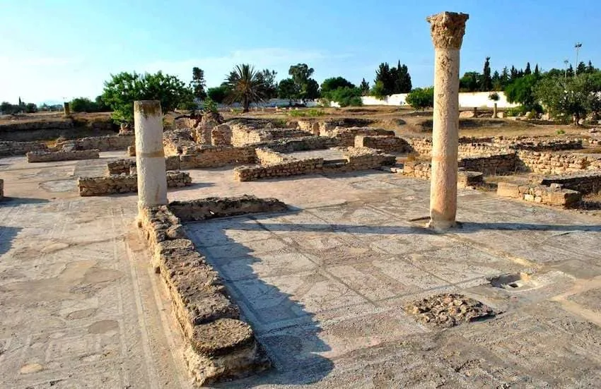 The ruins of Pupput near Hammamet: A journey through Tunisia's old history