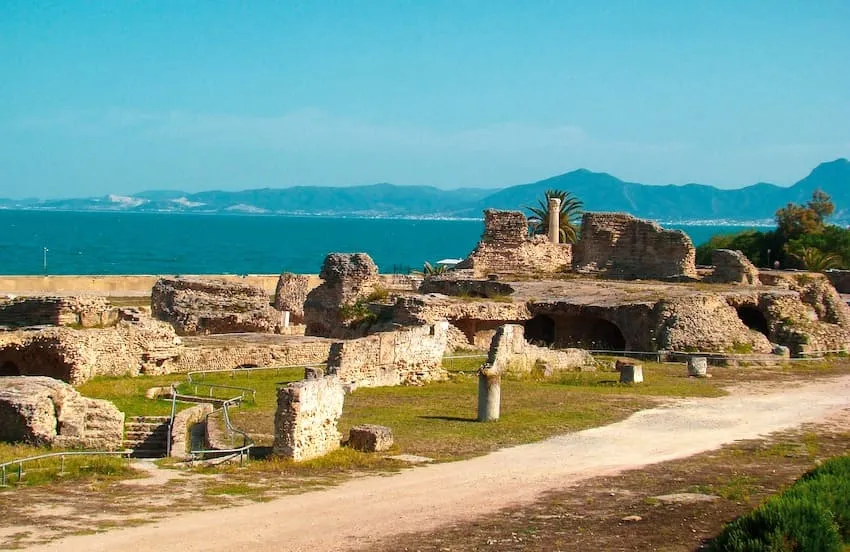 Les thermes d'Antonin à Carthage